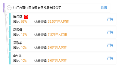 江門(mén)市蓬江區(qū)宜通商貿(mào)發(fā)展